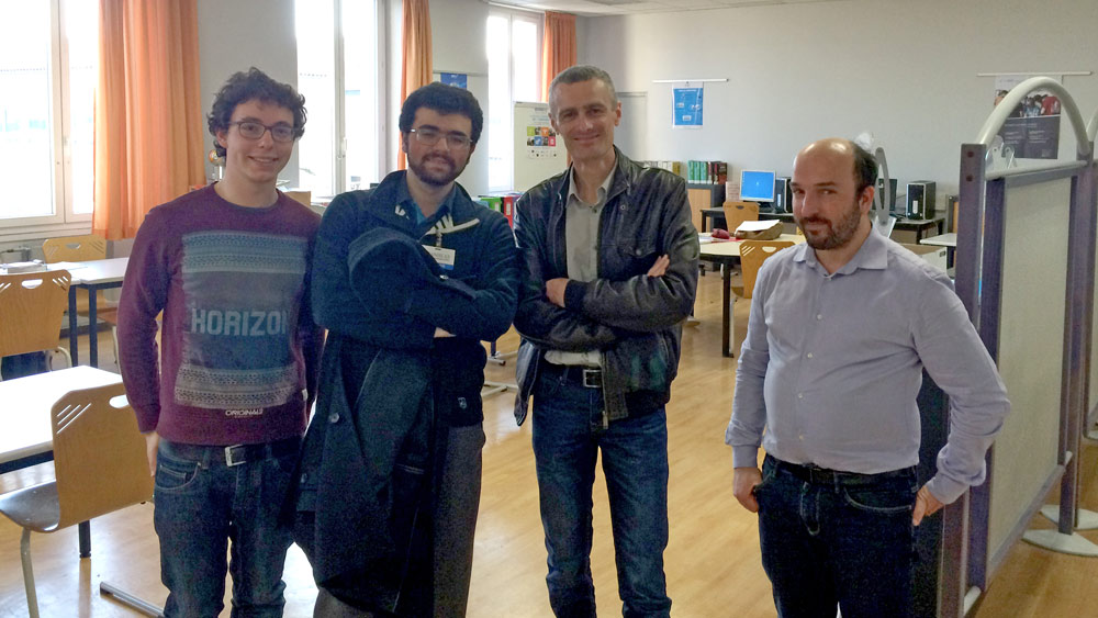 Visite d'un ancien prépa !